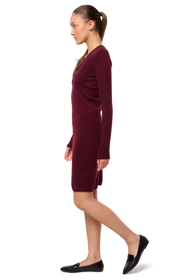 Kasjmier dames kasjmier basic pullovers voor lage prijzen trinidad first red wine l