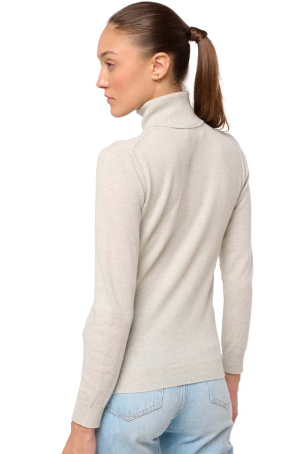 Kasjmier dames kasjmier pullover met kol tale first fluo white l