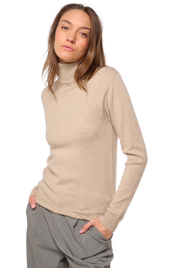 Kasjmier dames kasjmier pullover met kol tale first spelt 2xl