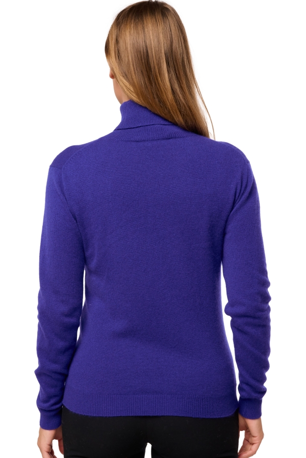 Kasjmier dames kasjmier pullover met kol tale first ultra marine 2xl