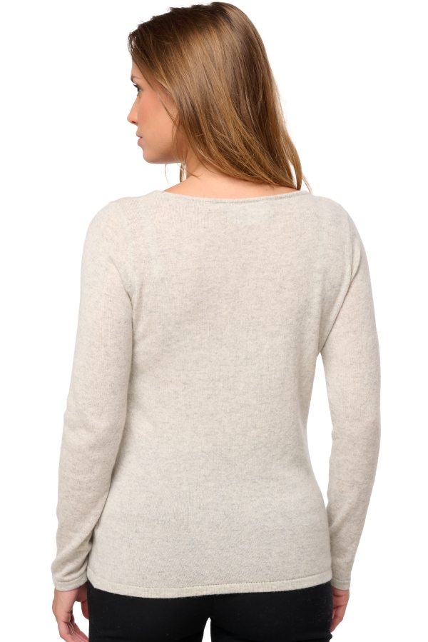 Kasjmier dames kasjmier pullover met ronde hals tennessy first blizard m