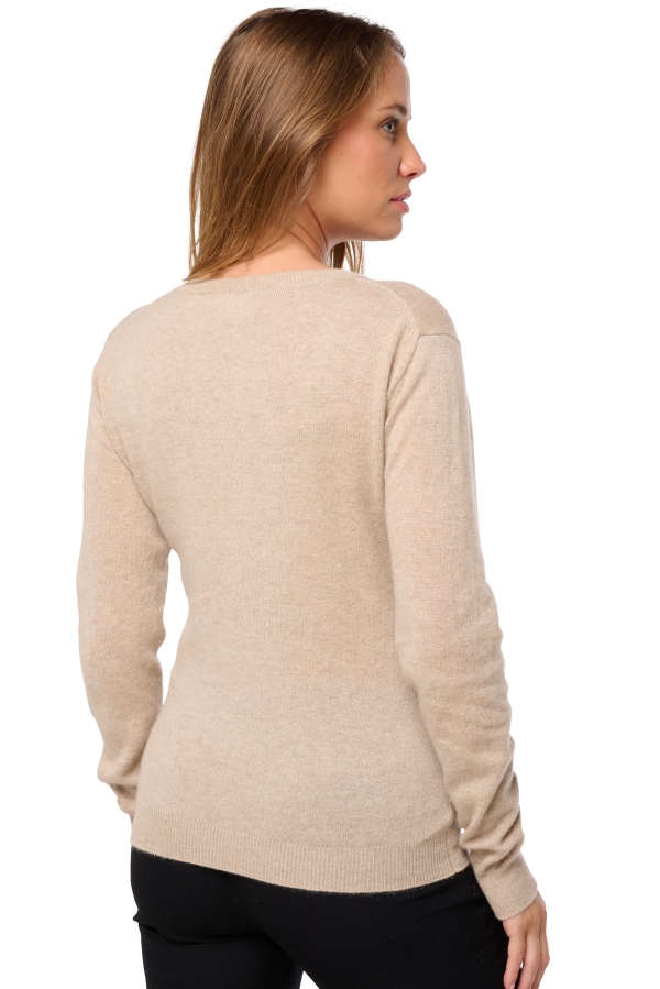 Kasjmier dames kasjmier pullover met ronde hals thalia first spelt 2xl