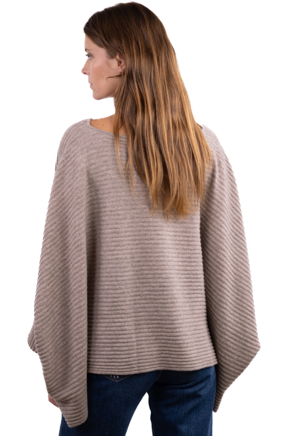 Kasjmier dames kasjmier pullover met ronde hals veel toast 2xl