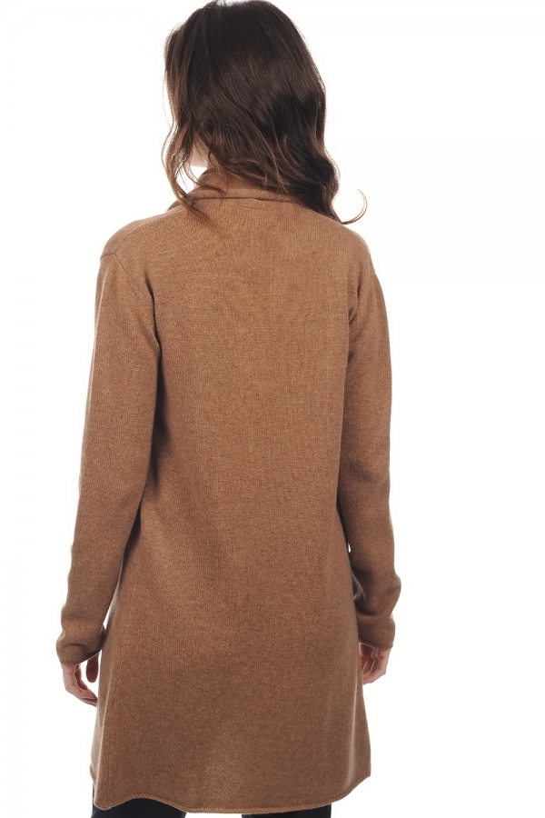 Kasjmier dames kasjmier tijdloze collectie perla camel gemeleerd 2xl