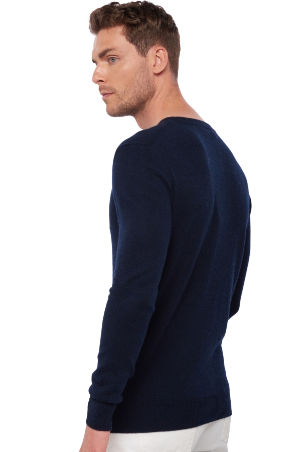 Kasjmier heren kasjmier basic pullovers voor lage prijzen tao first donker marine s