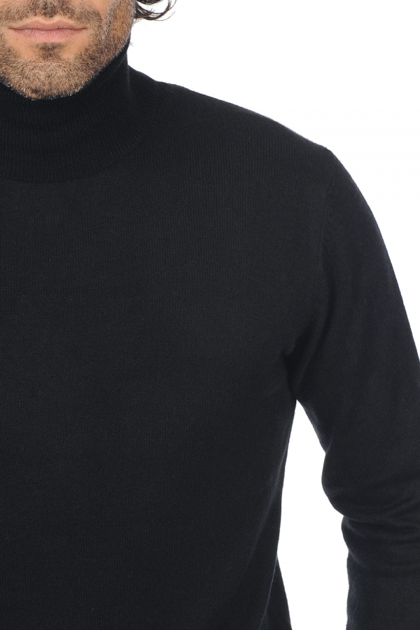 Kasjmier heren kasjmier basic pullovers voor lage prijzen tarry first zwart xl