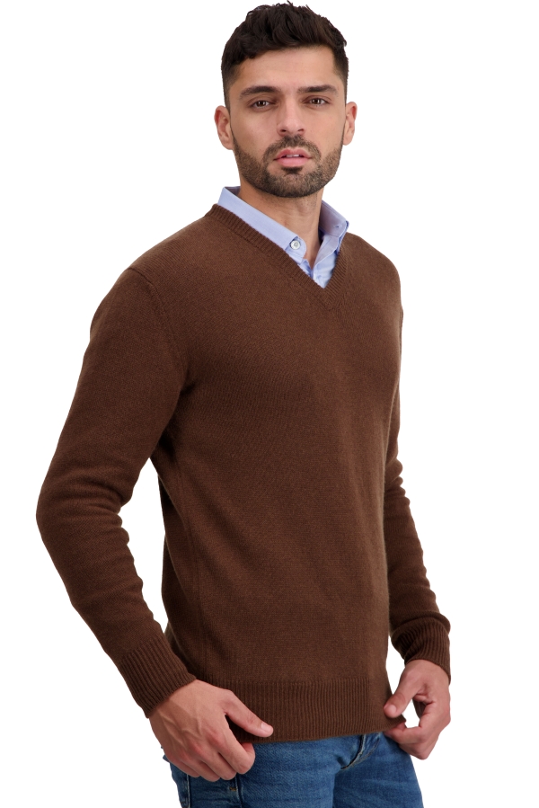 Kasjmier heren kasjmier basic pullovers voor lage prijzen tour first dark camel 2xl