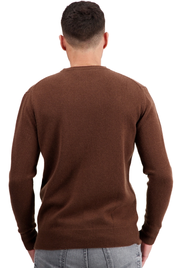 Kasjmier heren kasjmier basic pullovers voor lage prijzen touraine first dark camel 2xl