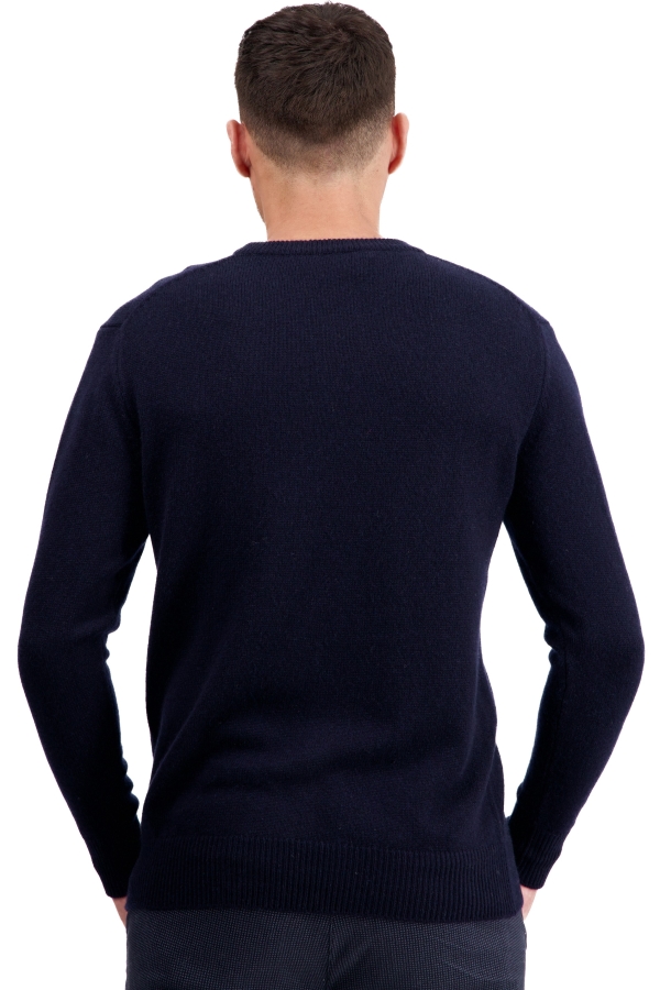 Kasjmier heren kasjmier basic pullovers voor lage prijzen touraine first donker marine 2xl