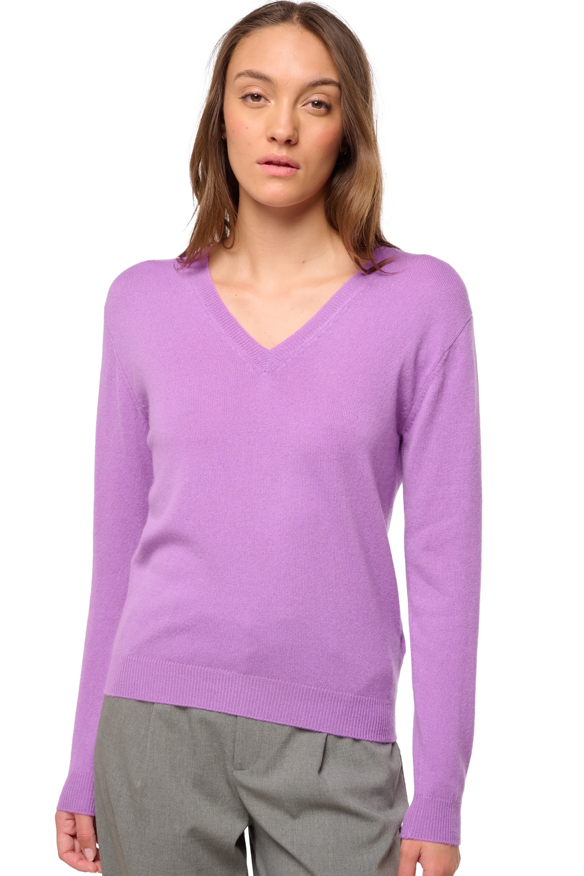 Kasjmier dames kasjmier basic pullovers voor lage prijzen tessa first dahlia l