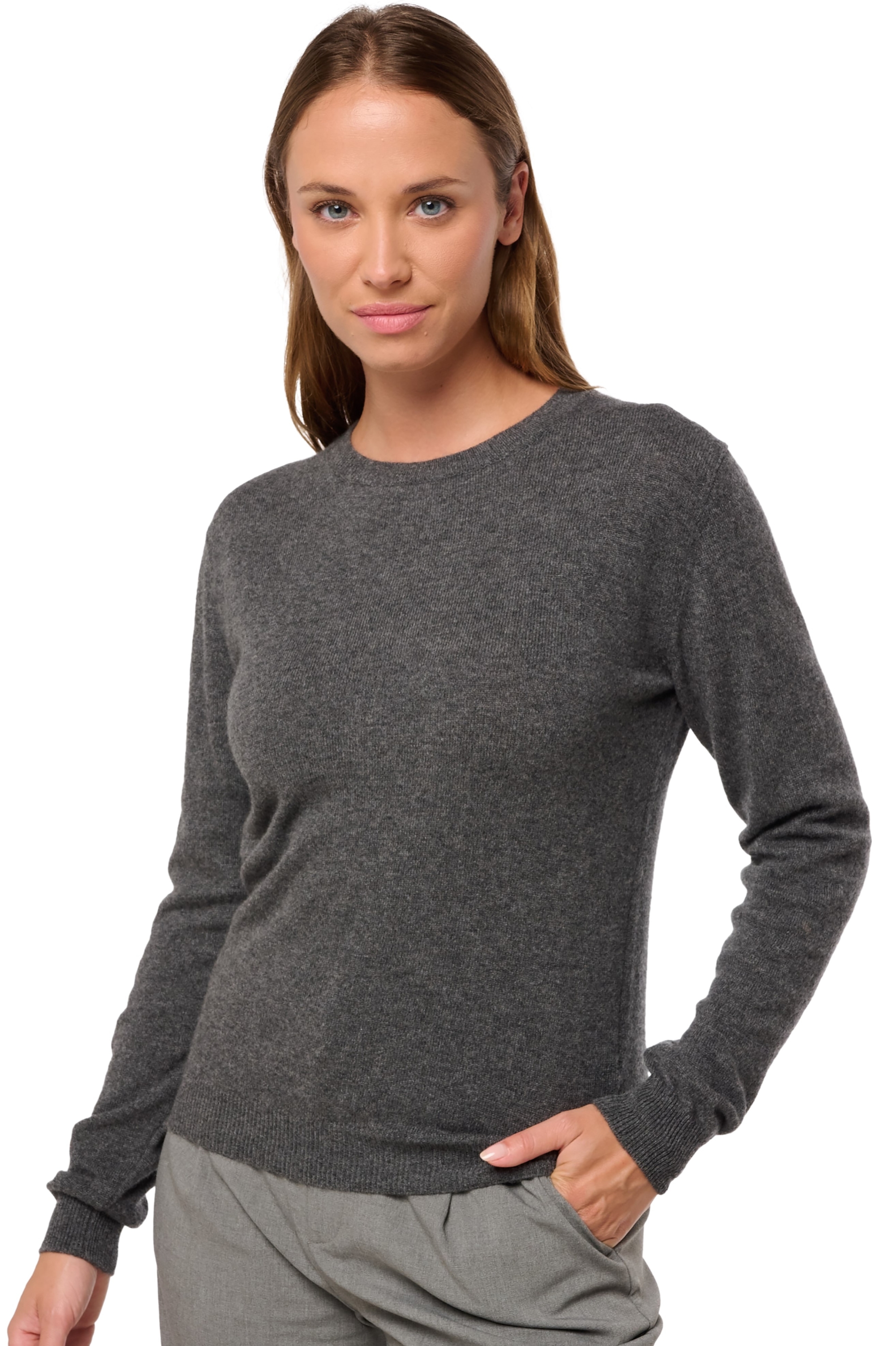 Kasjmier dames kasjmier thalia first dark grey xs