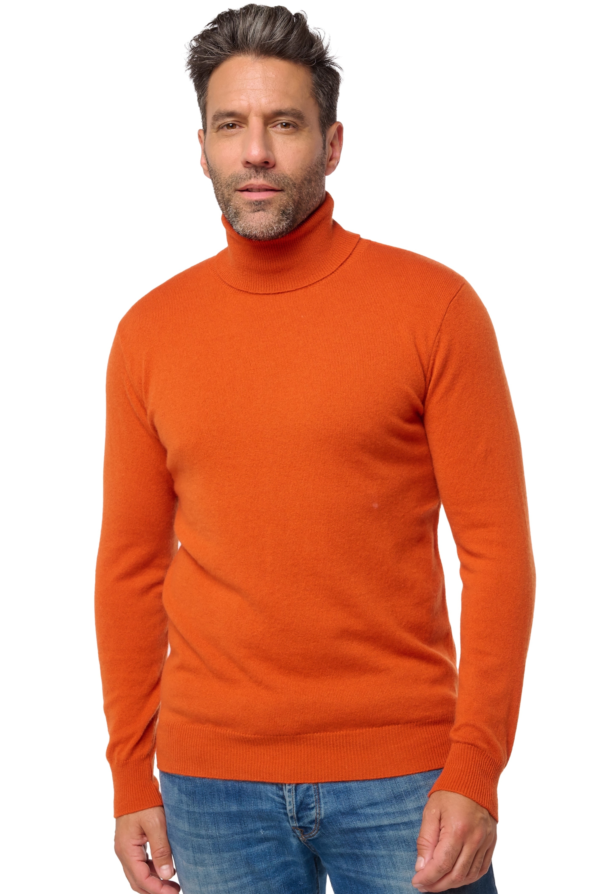 Kasjmier heren kasjmier pullover met kol tarry first marmelade xl