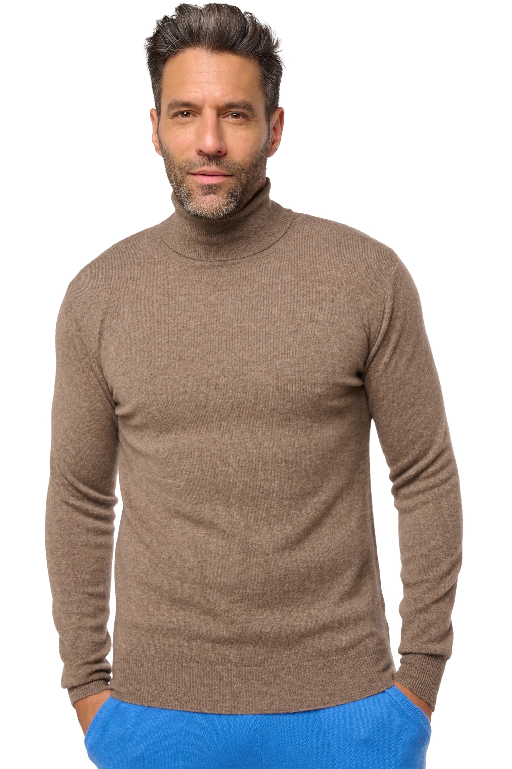 Kasjmier heren kasjmier pullover met kol tarry first otter l