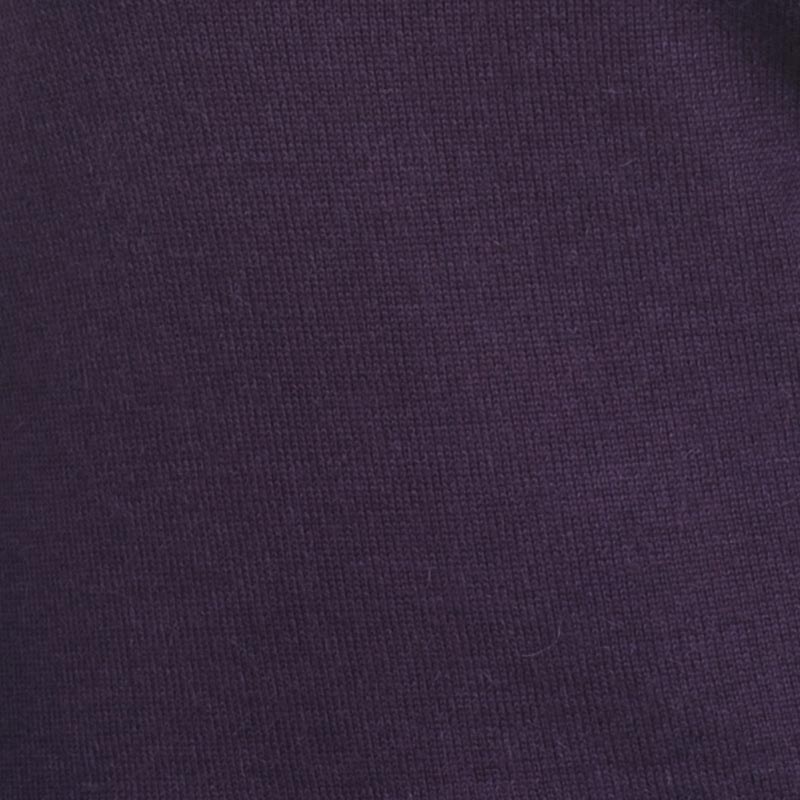 Baby Alpaca dames kasjmier pullover met kol tanis purple xs